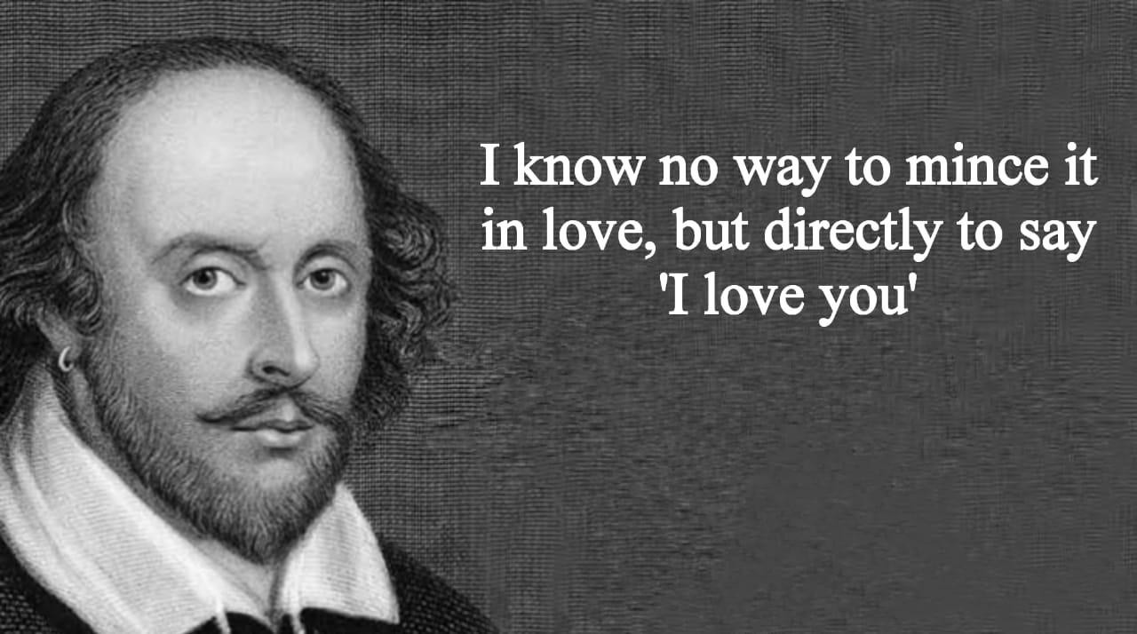 love poetry by Shakespeare