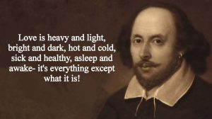 love poetry by William Shakespeare